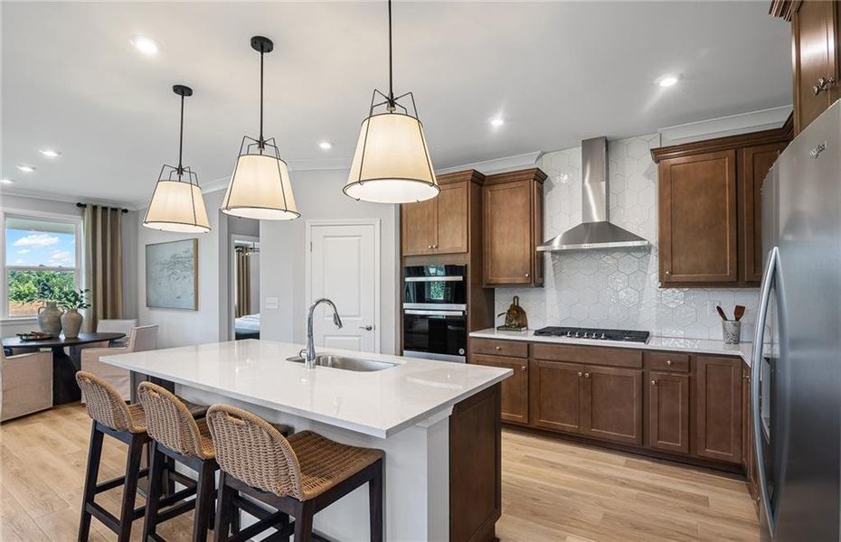 Furnished interior view inside a new home in Overland, Locust Grove (Image 10).