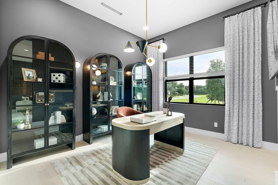 Representative furnished interior of a home built from the Keenan 58 by GHO Homes in Tesoro Club, Port St. Lucie (Image 23). Representative furnished interior of a home built from the Keenan 58 by GHO Homes in Tesoro Club, Port St. Lucie (Image 23).