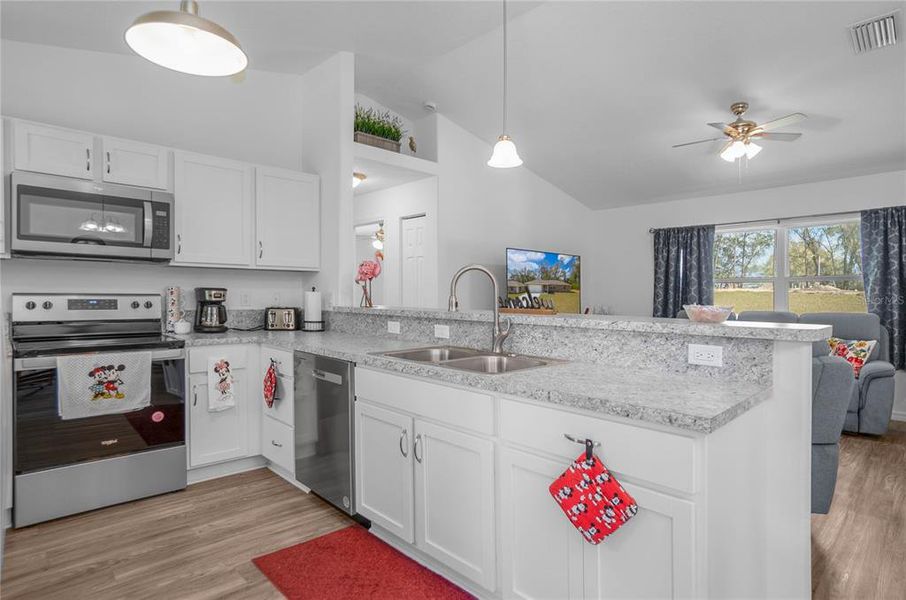 Furnished interior view inside a new home in , Inverness (Image 25).