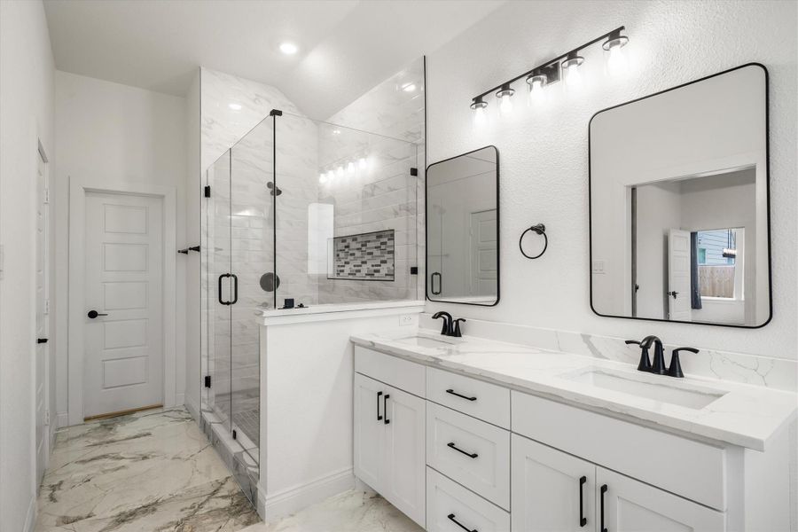 Furnished interior view inside a new home in , Canton (Image 9).