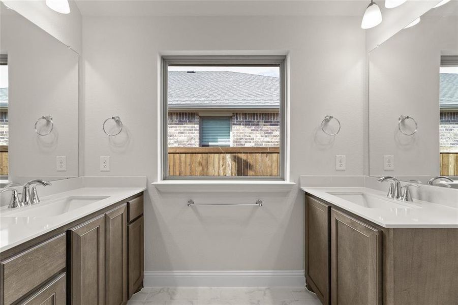 Furnished interior view inside a new home in Timberbrook, Justin (Image 10).