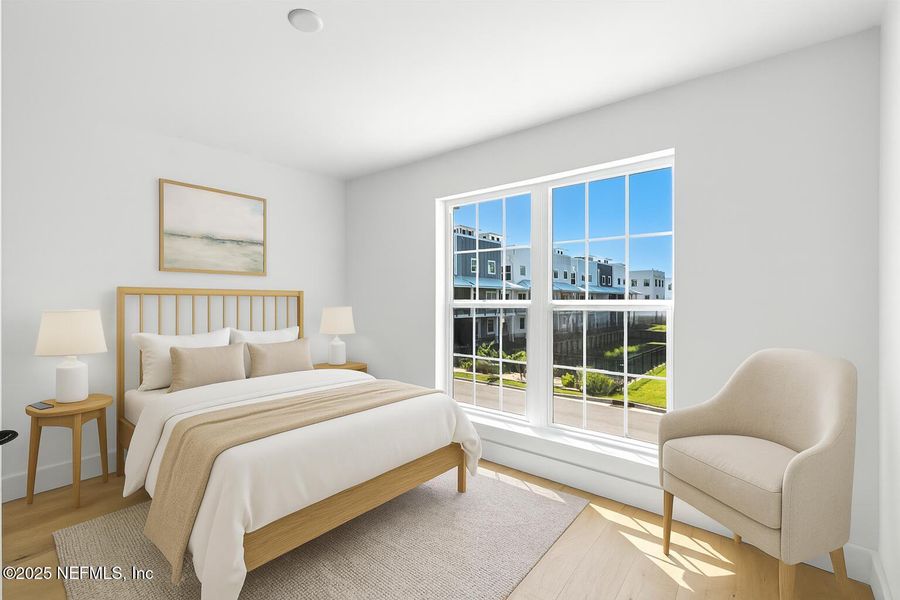 Furnished interior view inside a new home in , St. Augustine (Image 15).
