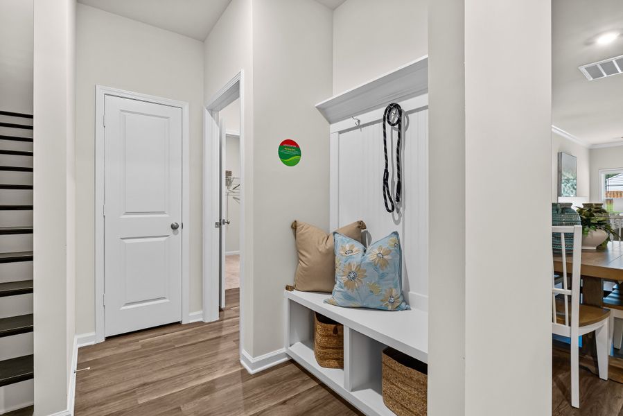 Representative furnished interior of a home built from the Hawthorne S by McGuinn Homes in Pine Street, Yemassee (Image 5).