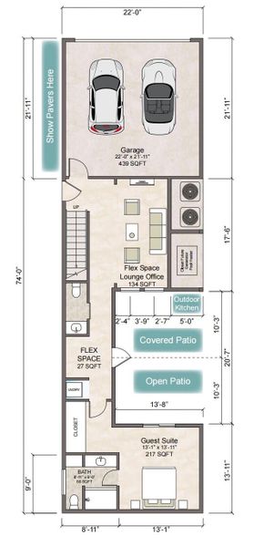 Floor plans for layout reference – dimensions and features to be verified. Floor plans for layout reference – dimensions and features to be verified.