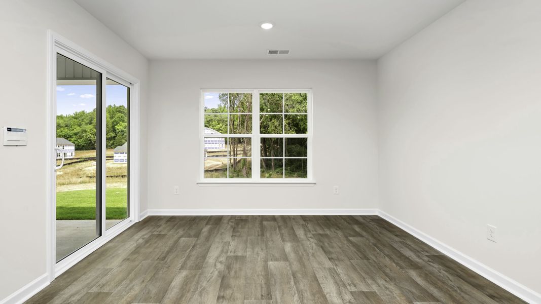 Representative unfurnished interior of a home built from the Aria by D.R. Horton in Waverly Place, Linwood (Image 18).