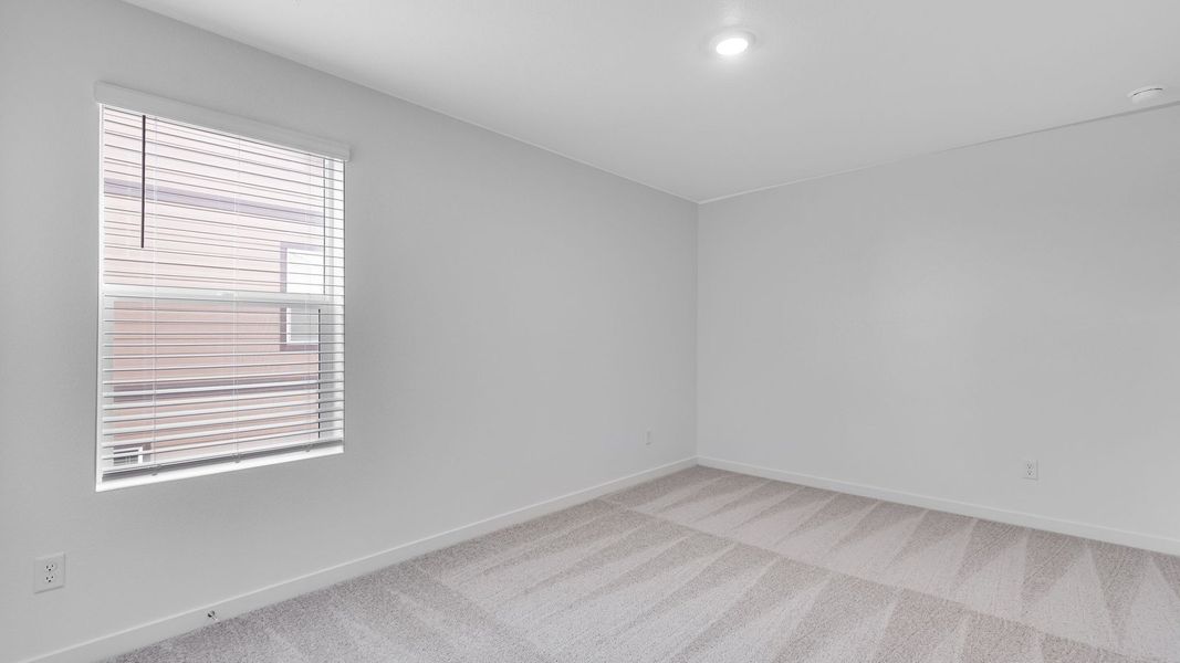 Spacious, unfurnished interior of a new home in Trails at Crowfoot, Parker (Image 27). Spacious, unfurnished interior of a new home in Trails at Crowfoot, Parker (Image 27).