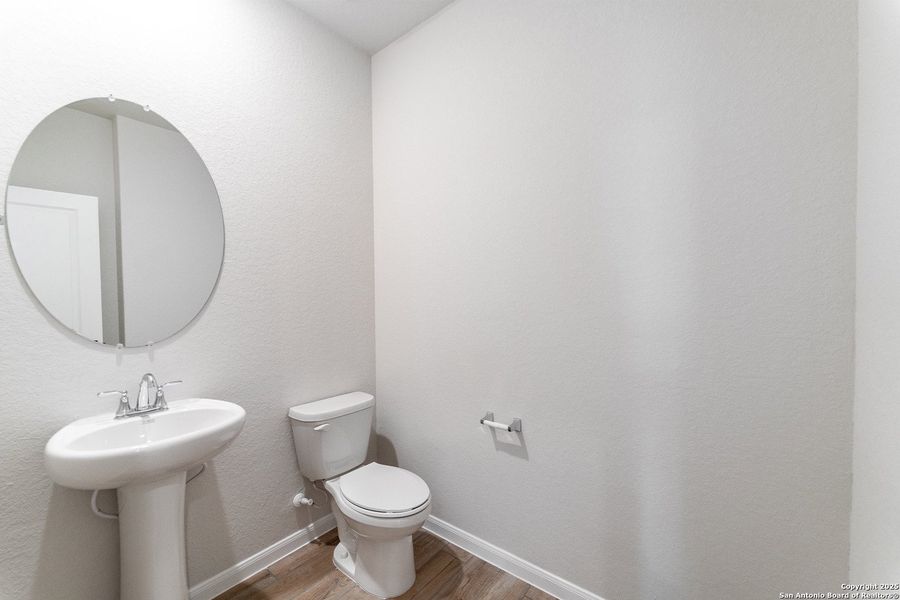 Furnished interior view inside a new home in The Woodlands at Medina Hills, Mico (Image 6).