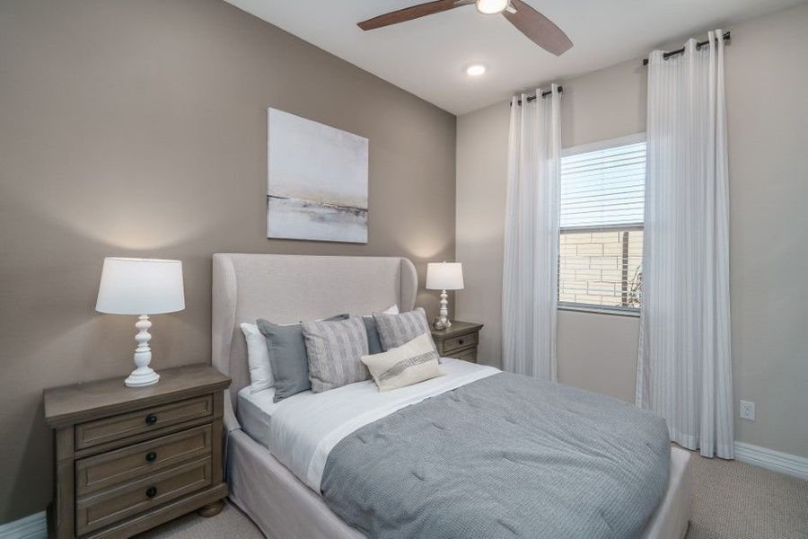 Furnished interior view inside a new home in The Ridge at Sienna Hills, Buckeye (Image 19).