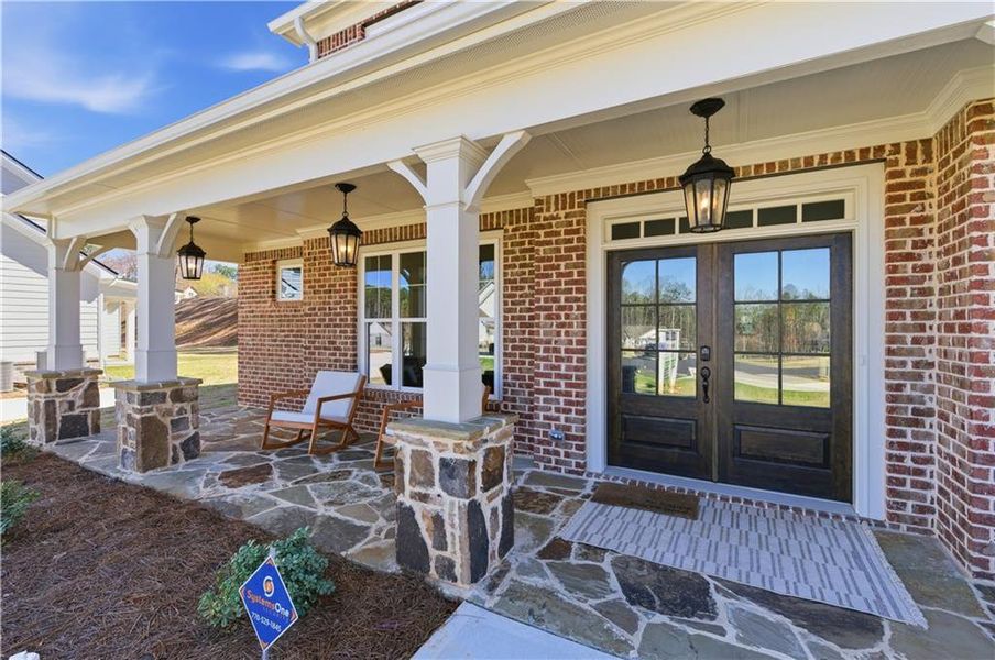 Exterior details and patio area of a home in Ford Landing, Acworth (Image 3). Exterior details and patio area of a home in Ford Landing, Acworth (Image 3).