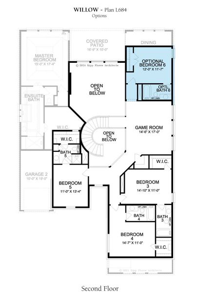2D floor plan layout for the Willow by Landon Homes in Lexington Frisco, Frisco, TX (Image 6). 2D floor plan layout for the Willow by Landon Homes in Lexington Frisco, Frisco, TX (Image 6).