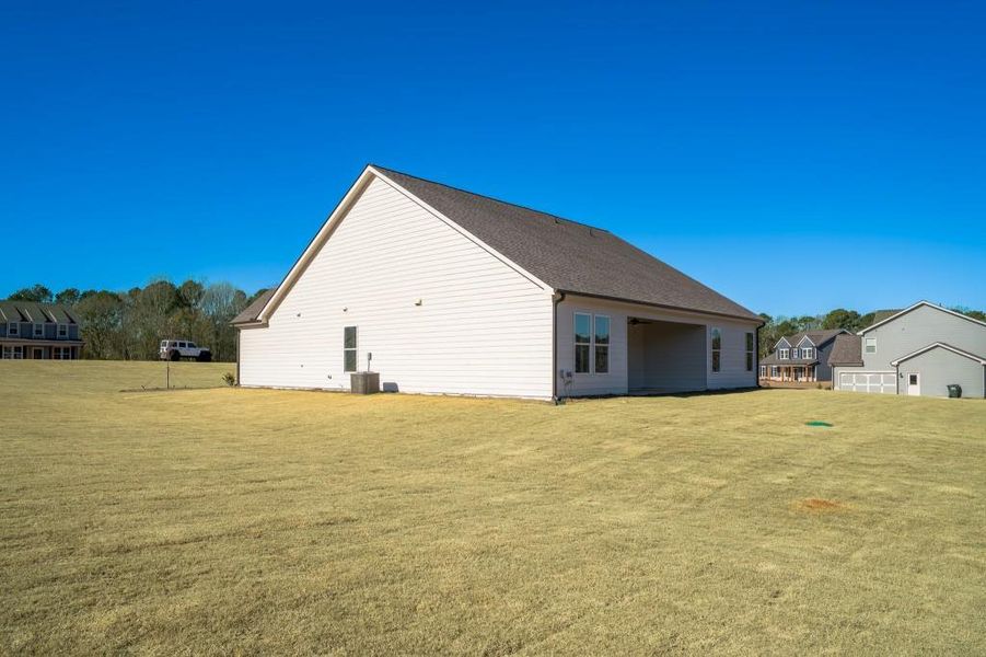 Exterior details and patio area of a home in , Good Hope (Image 3).