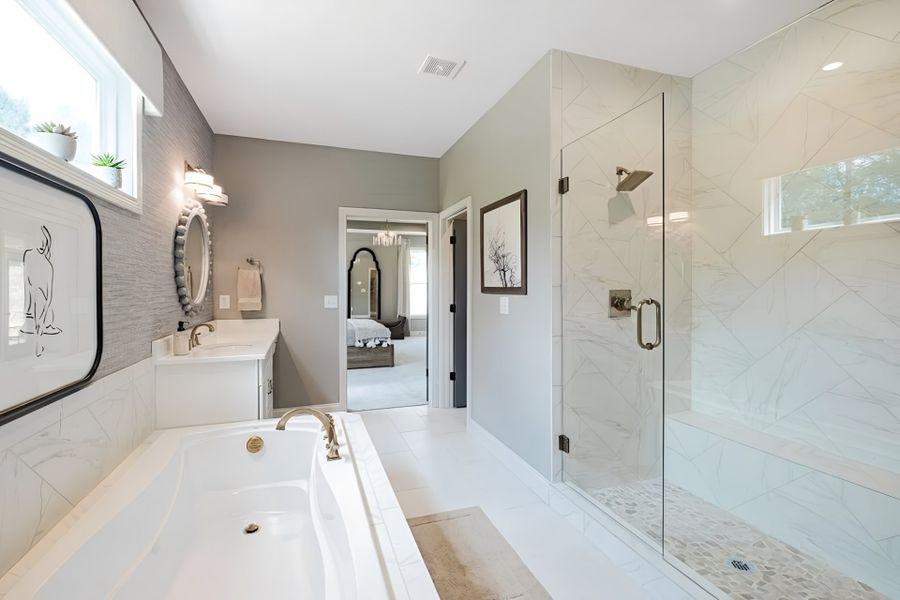 Furnished interior view inside a new home in Woodberry, Canton (Image 7).