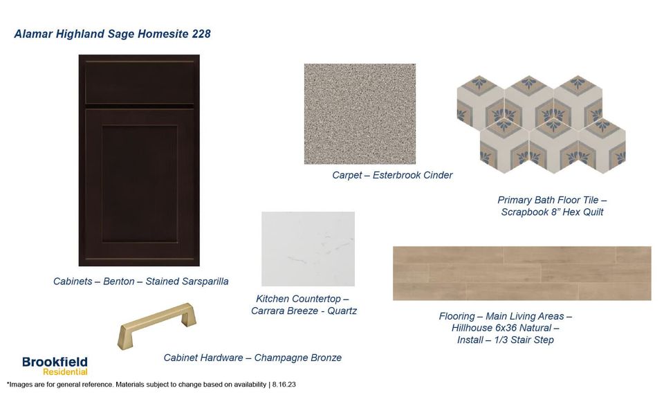 Sage Homesite 228 Design Selections