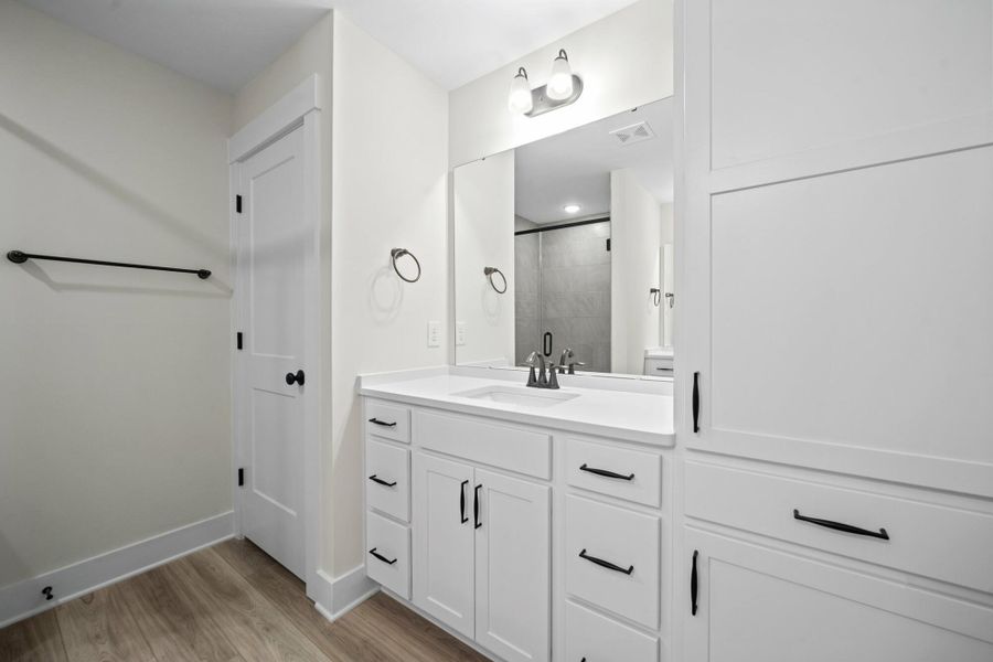 Furnished interior view inside a new home in Harbor Crossing, Greensboro (Image 12).