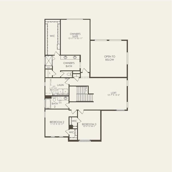 2D floor plan layout for the Casoria by Pulte Homes in Upper Canyon, Phoenix, AZ (Image 4). 2D floor plan layout for the Casoria by Pulte Homes in Upper Canyon, Phoenix, AZ (Image 4).