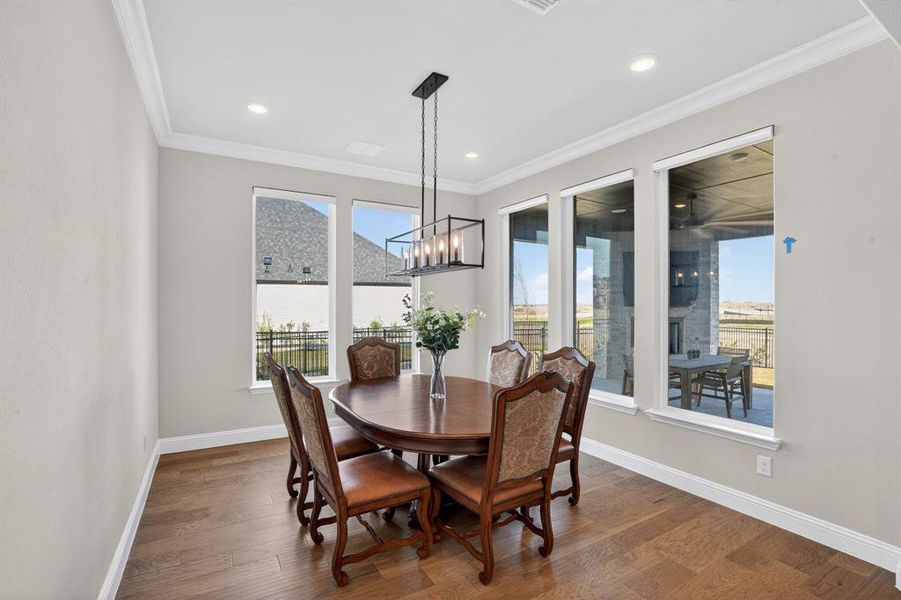Furnished interior view inside a new home in , Fort Worth (Image 27).