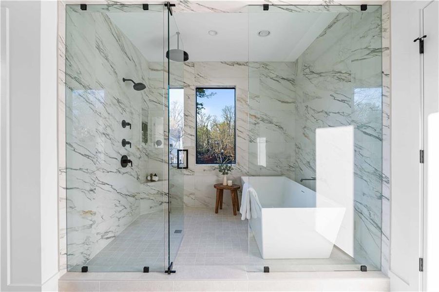 Furnished interior view inside a new home in , Atlanta (Image 6).