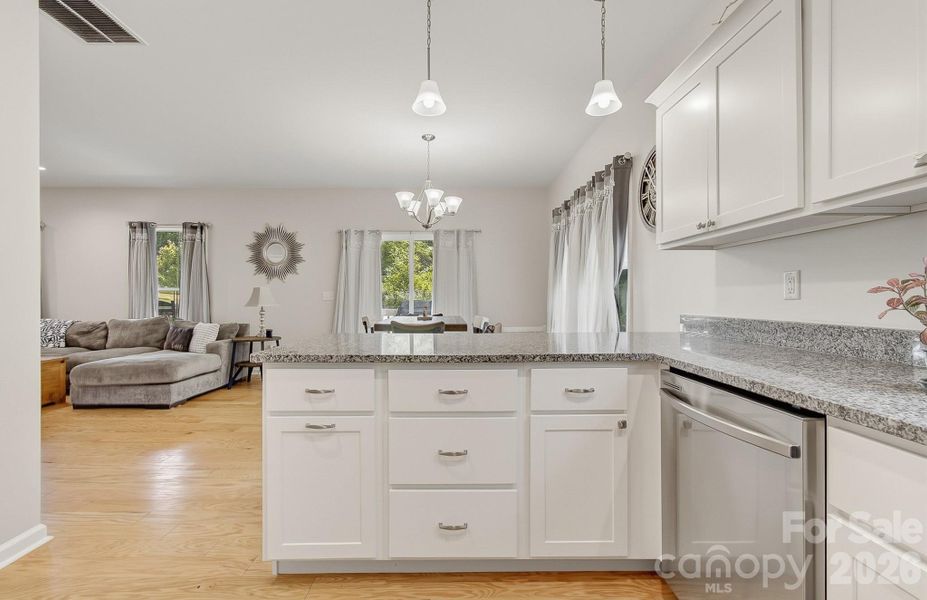 Furnished interior view inside a new home in , Canton (Image 3).