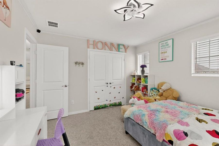 Furnished interior view inside a new home in Wolf Creek Farms - Signature Series, Melissa (Image 10).