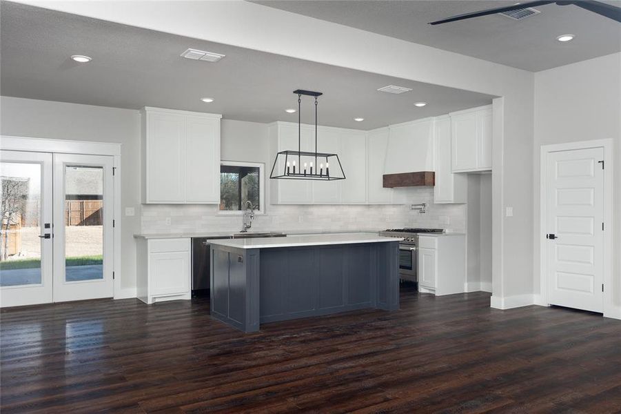 Furnished interior view inside a new home in , Graham (Image 6).