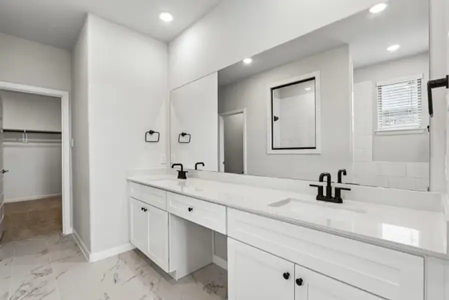 Furnished interior view inside a new home in Tinsley Meadows, Van Alstyne (Image 11).