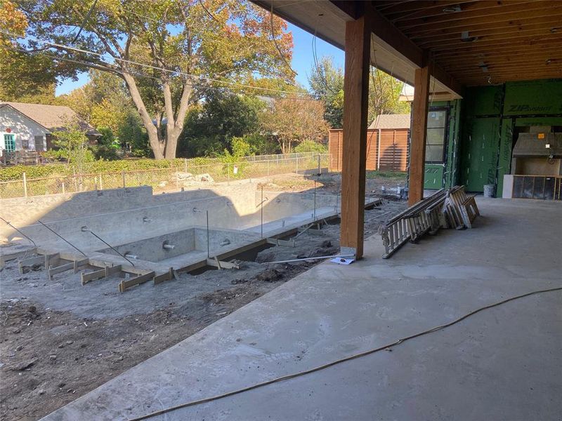 In-progress construction of a new home in , Dallas, TX (Image 15). In-progress construction of a new home in , Dallas, TX (Image 15).