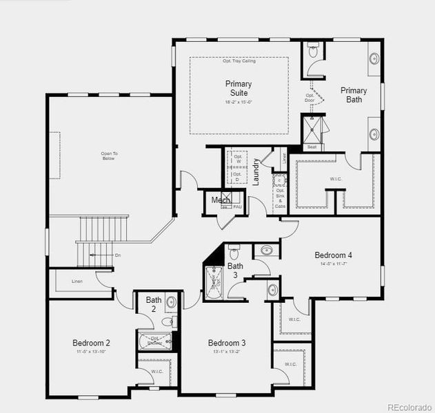 Structural options added include: Study, walk out basement, gas line in deck, fireplace, covered outdoor living, bedroom 5 and shower at bedroom 5