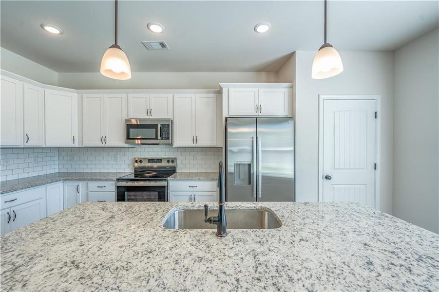 Furnished interior view inside a new home in , Lula (Image 16).