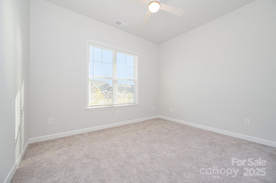 Spacious secondary bedroom #3.