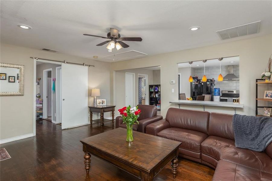 Furnished interior view inside a new home in , Azle (Image 5). Furnished interior view inside a new home in , Azle (Image 5).