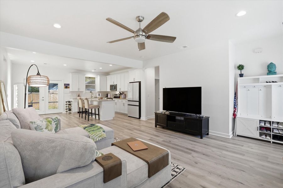 Furnished interior view inside a new home in , Summerville (Image 12). Furnished interior view inside a new home in , Summerville (Image 12).