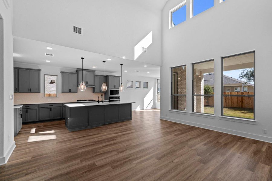 From Family Room to Open Concept Kitchen