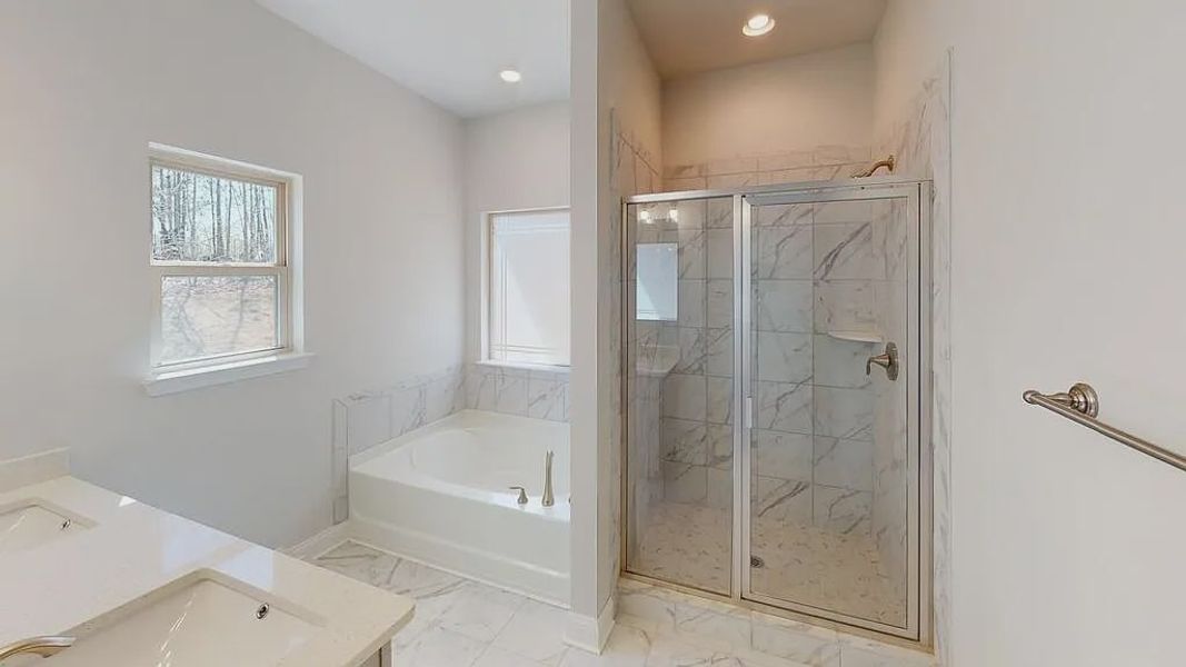 Furnished interior view inside a new home in Mirror Lake at South Harbour, Villa Rica (Image 5).