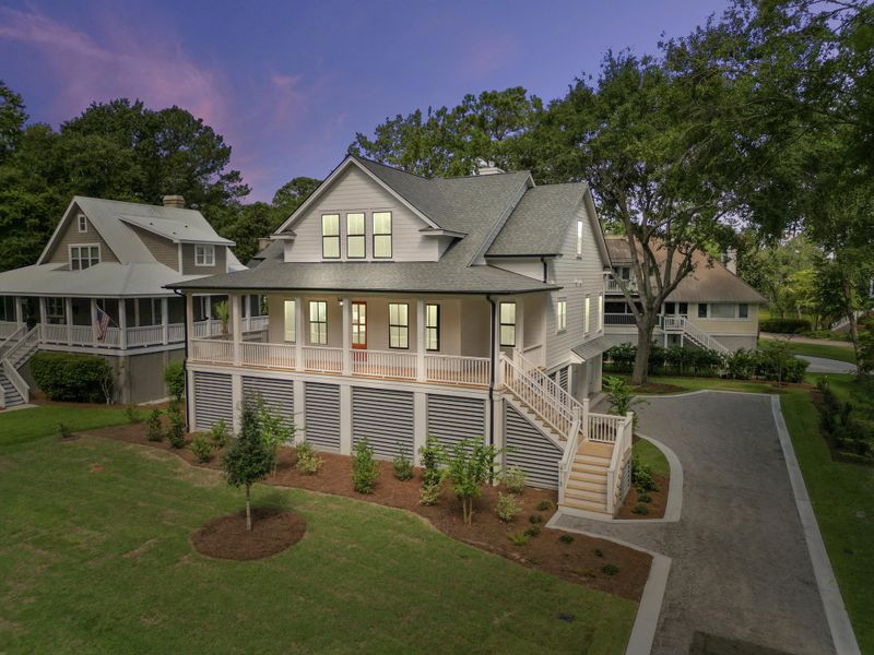 Front exterior of a new home in , Hollywood, SC, highlighting curb appeal (Image 30).