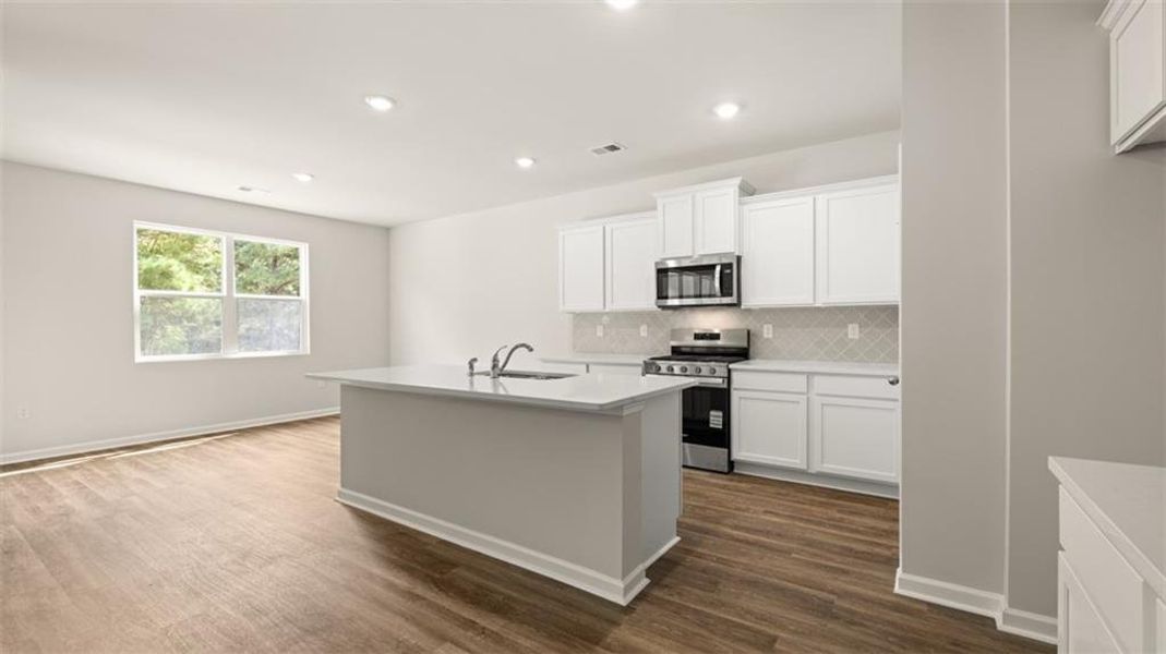 Furnished interior view inside a new home in Bridle Creek, Locust Grove (Image 16).