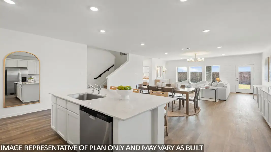 Furnished interior view inside a new home in Sunterra Lakes, Brookshire (Image 13).