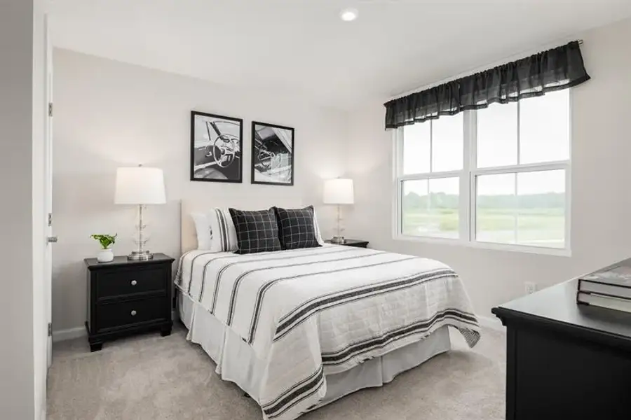 Representative furnished interior of a home built from the Quick Move-In Hazel by Ryan Homes in Ellison, Spartanburg (Image 15). Representative furnished interior of a home built from the Quick Move-In Hazel by Ryan Homes in Ellison, Spartanburg (Image 15).