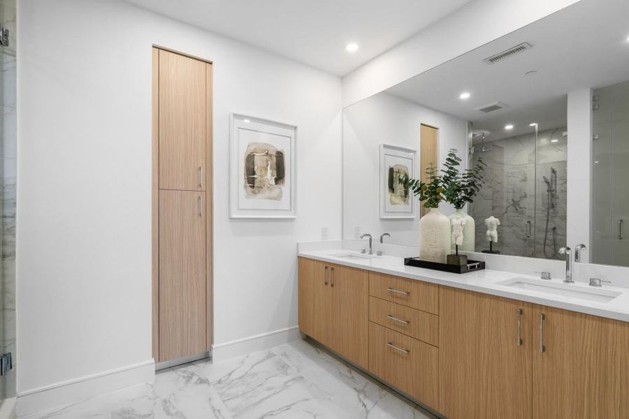 Furnished interior view inside a new home in The Dillon Buckhead, Atlanta (Image 7). Furnished interior view inside a new home in The Dillon Buckhead, Atlanta (Image 7).