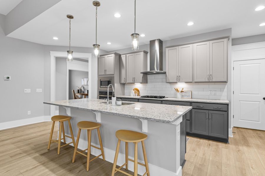 Furnished interior view inside a new home in , Summerville (Image 15). Furnished interior view inside a new home in , Summerville (Image 15).