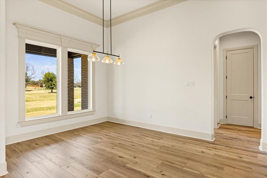 Spacious, unfurnished interior of a new home in Pecan Plantation, Granbury (Image 30).