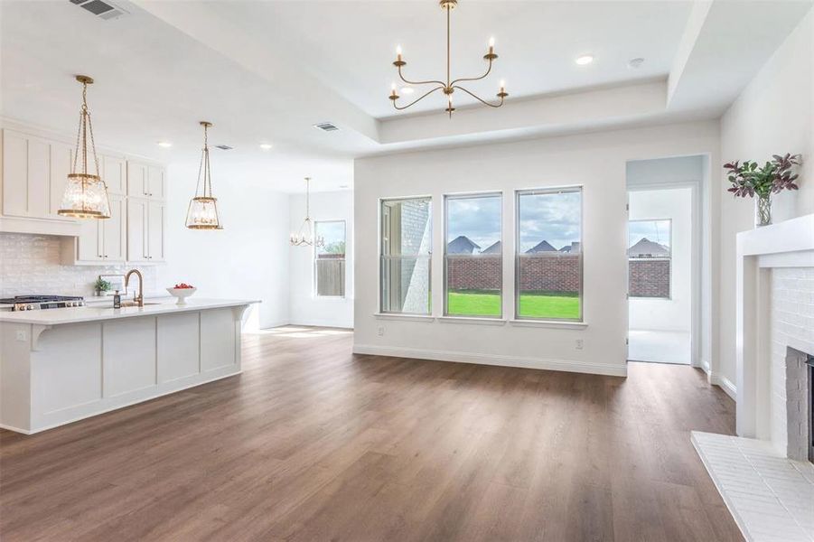 Spacious, unfurnished interior of a new home in , Aledo (Image 12). Spacious, unfurnished interior of a new home in , Aledo (Image 12).