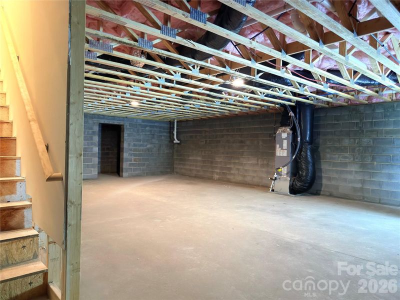 In-progress construction of a new home in , Norwood, NC (Image 23).