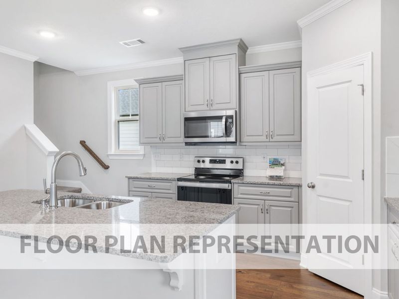 Furnished interior view inside a new home in Windsor, North Augusta (Image 6).