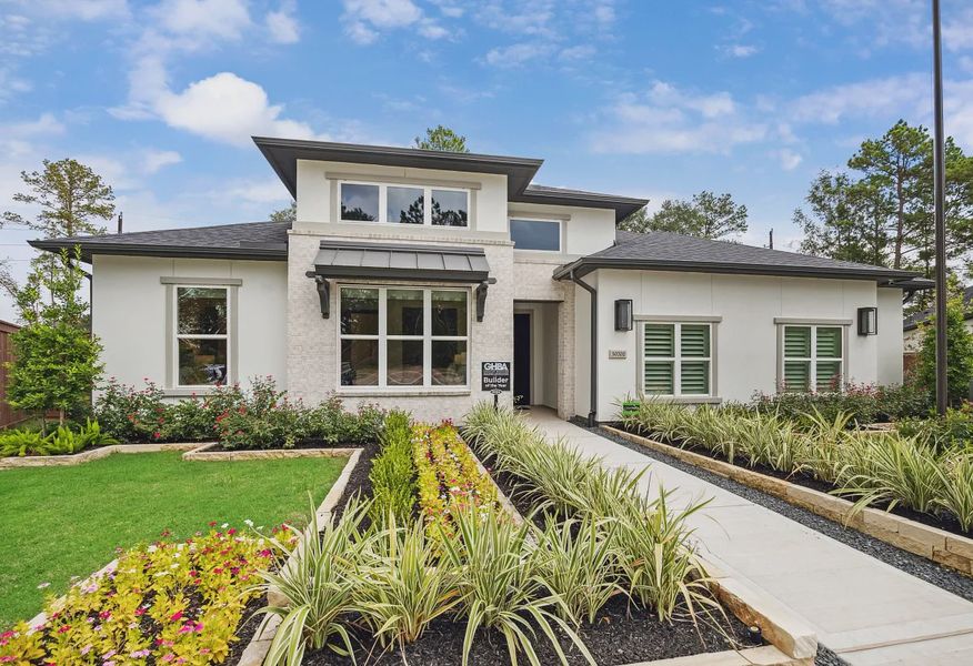 Plan 5042 model exterior - 1 of 21 Plan 5042 model exterior - 1 of 21