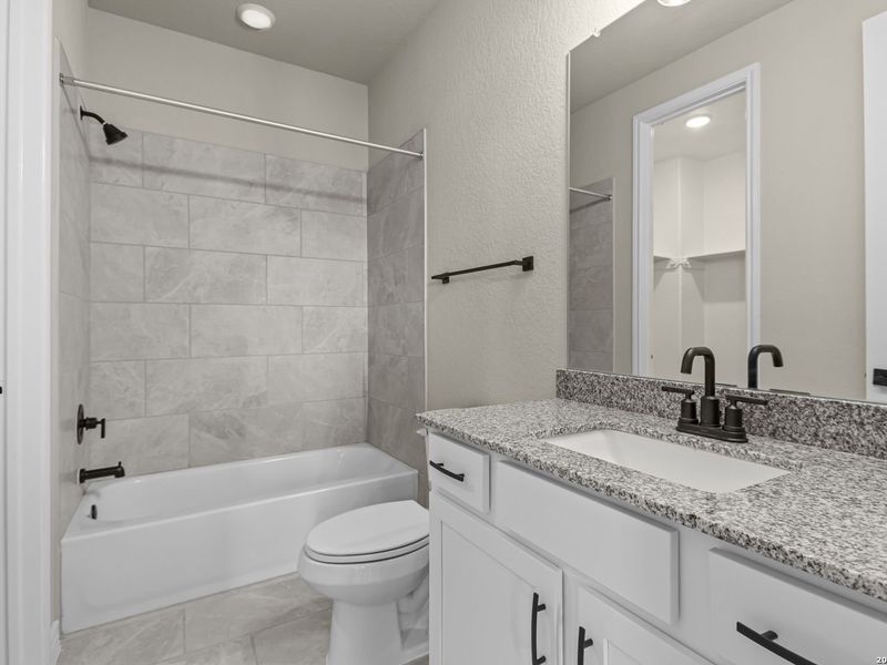Furnished interior view inside a new home in The Reserve at Potranco Oaks, Castroville (Image 20).
