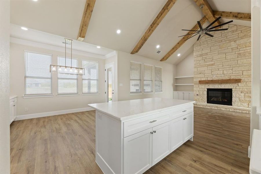 Furnished interior view inside a new home in , Godley (Image 9). Furnished interior view inside a new home in , Godley (Image 9).