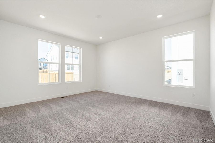 Spacious, unfurnished interior of a new home in Windsong, Brighton (Image 29). Spacious, unfurnished interior of a new home in Windsong, Brighton (Image 29).