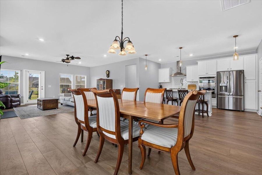 Furnished interior view inside a new home in Horizons at Summers Corner | 55+, Summerville (Image 9). Furnished interior view inside a new home in Horizons at Summers Corner | 55+, Summerville (Image 9).