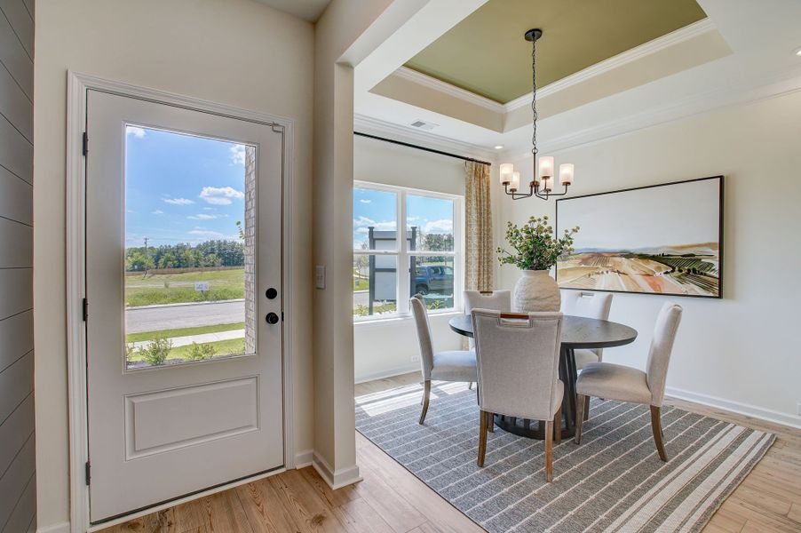 Furnished interior view inside a new home in Marlin Pointe, White House (Image 13). Furnished interior view inside a new home in Marlin Pointe, White House (Image 13).