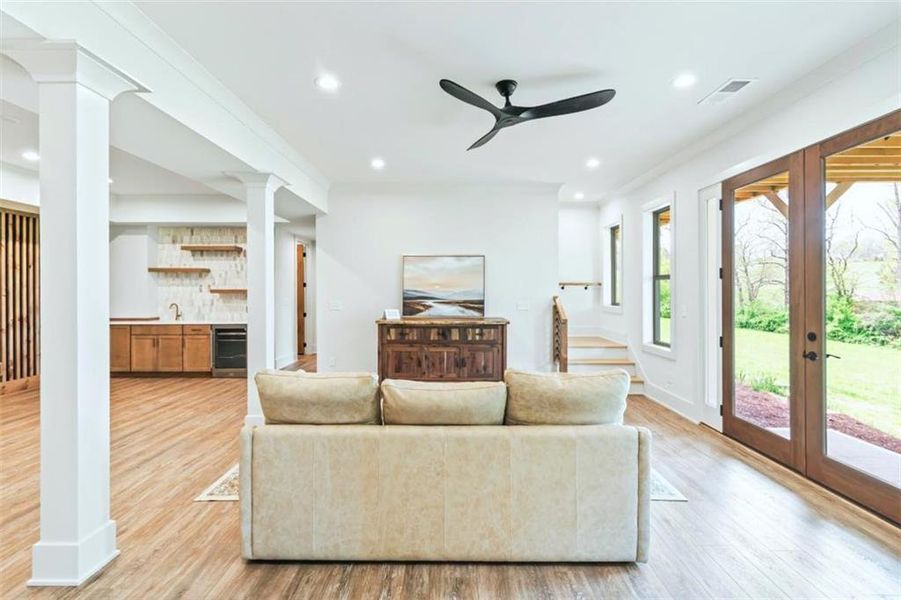 Furnished interior view inside a new home in , Blairsville (Image 57).